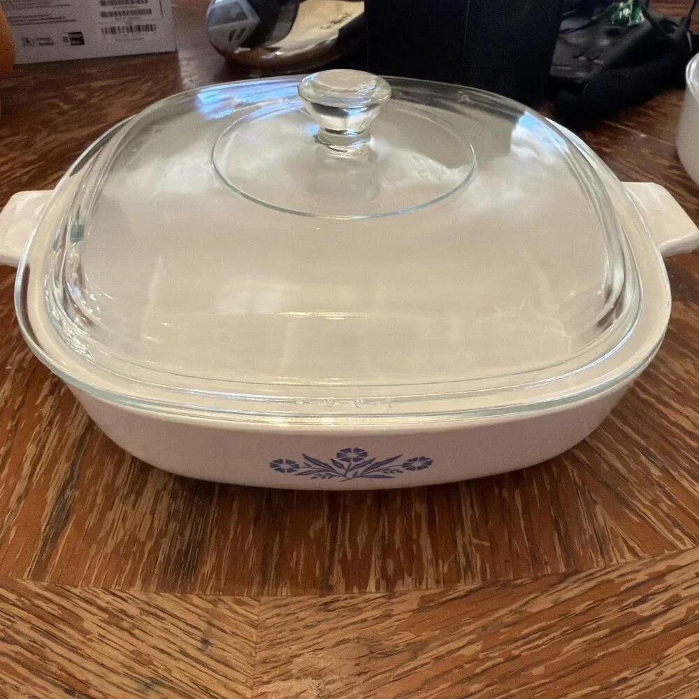 Vintage Corning Ware Blue Cornflower P-9-B 9